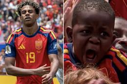 Em trai 3 tuổi của Lamine Yamal gây sốt tại World Cup